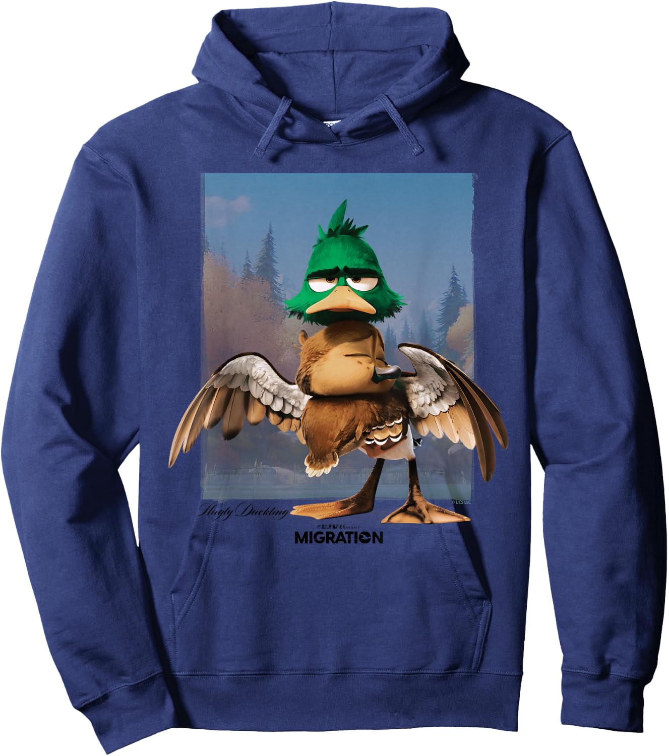 Migration Hug Hoodie - Hoodie | Navy