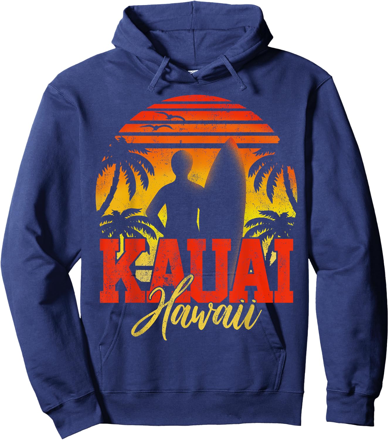 Kauai Hawaii Hoodie - Hoodie | Navy