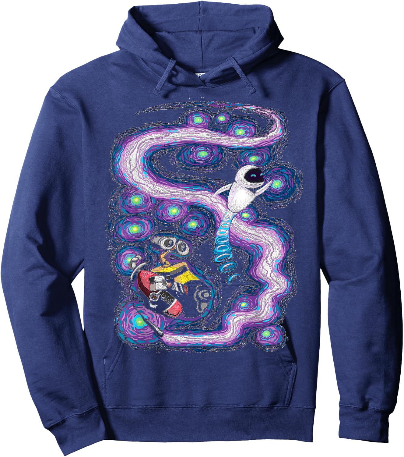 Disney Pixar Wall-E Cosmic Stars Hoodie - Hoodie | Navy
