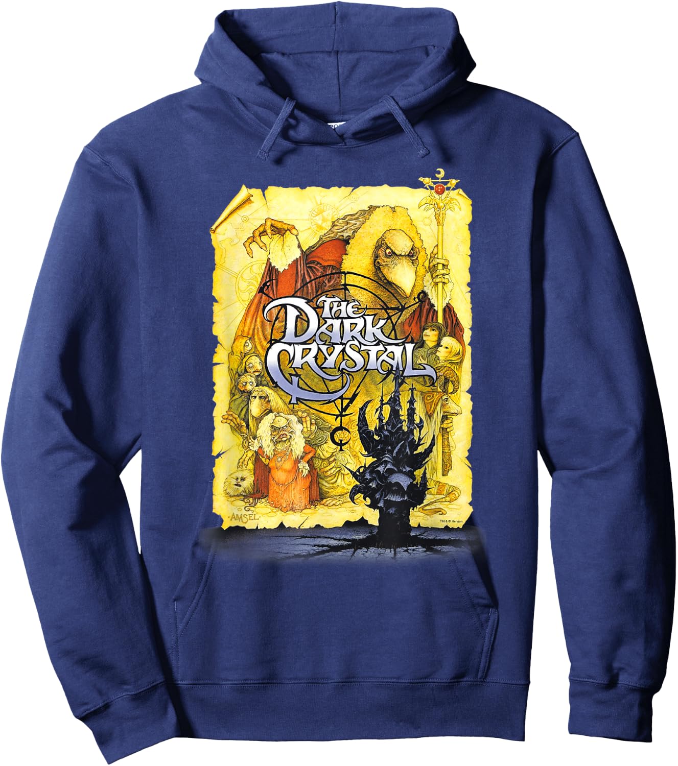 The Dark Crystal Poster Hoodie - Hoodie | Navy