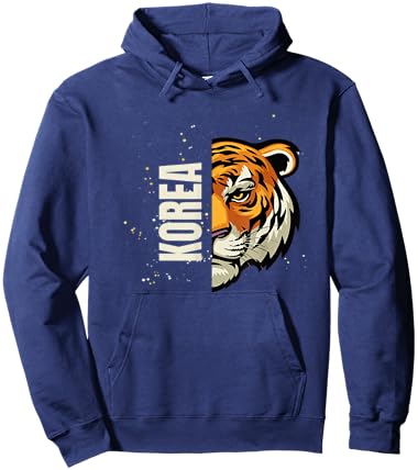 KOREA Siberian Tiger Hoodie - Hoodie | Navy