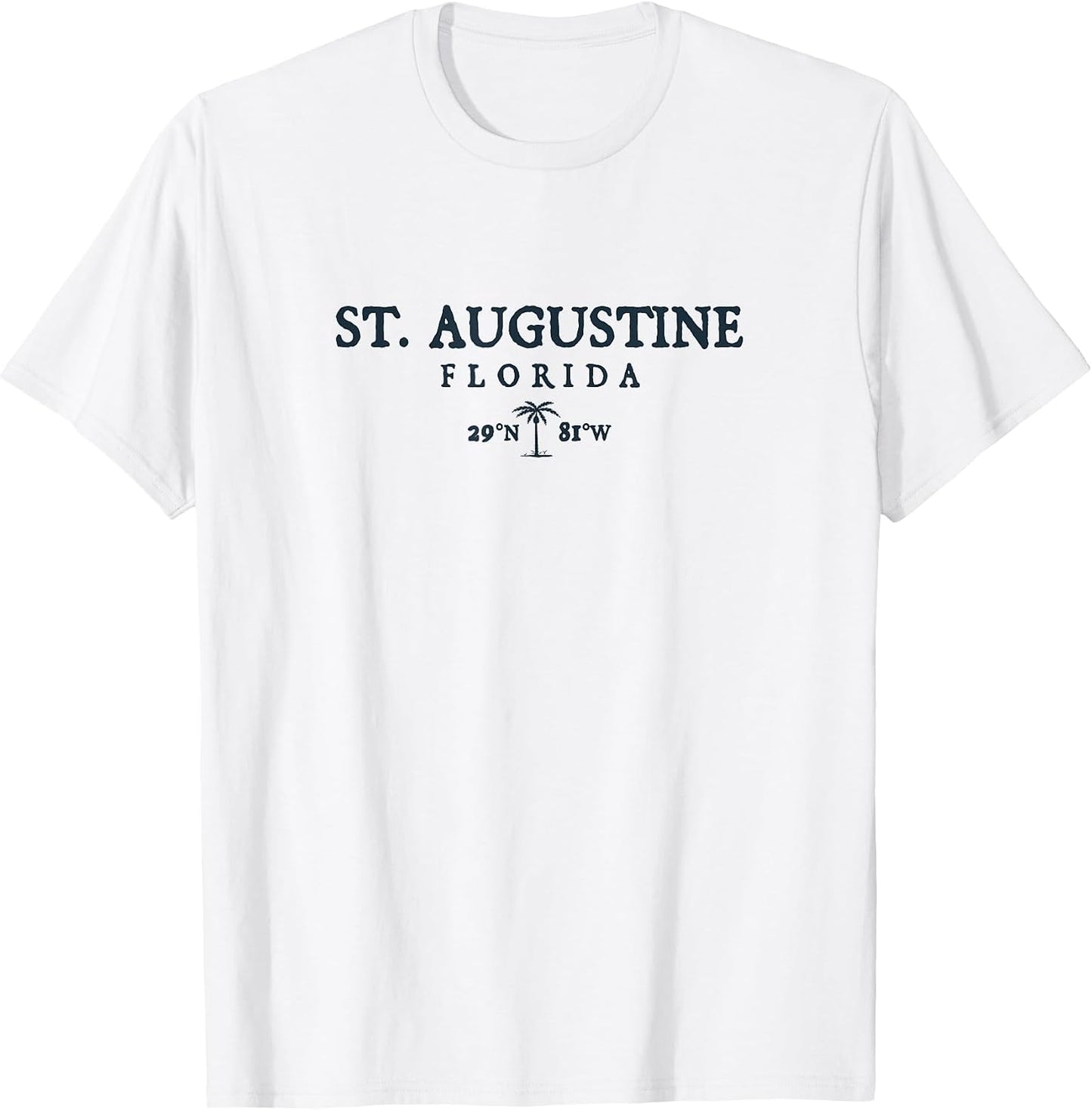 St. Augustine Florida Palm Tree Surf Beach Gift Women