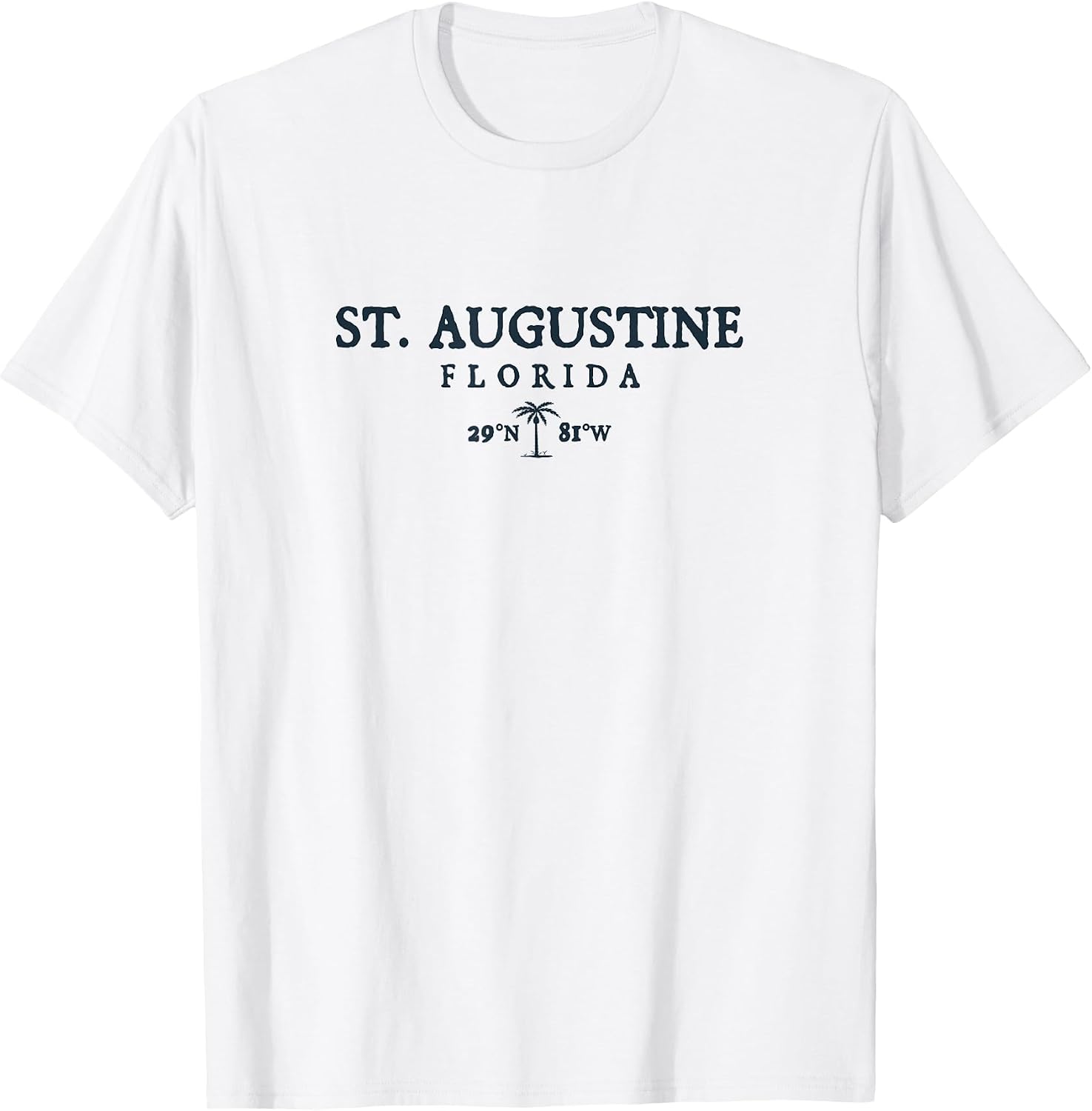 St. Augustine Florida Palm Tree Surf Beach Gift Women
