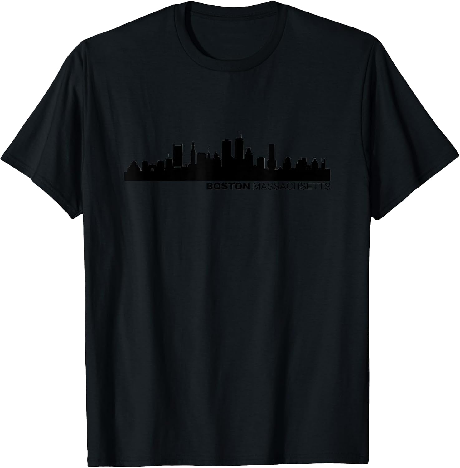 Boston Massachusetts Downtown City Skyline