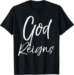 Christian Quote Gift Bible Verse Royalty Saying God Reigns
