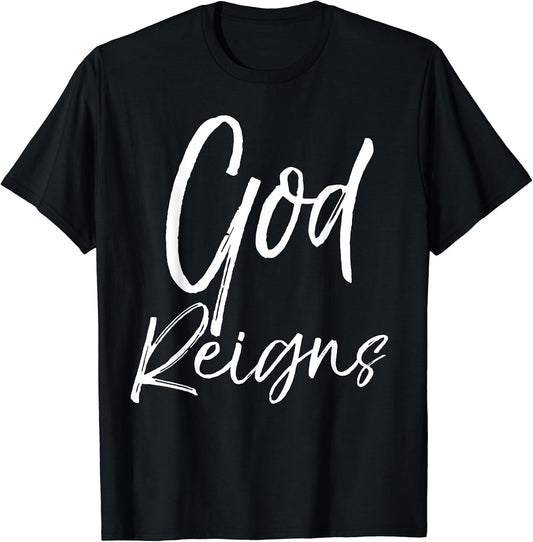 Christian Quote Gift Bible Verse Royalty Saying God Reigns