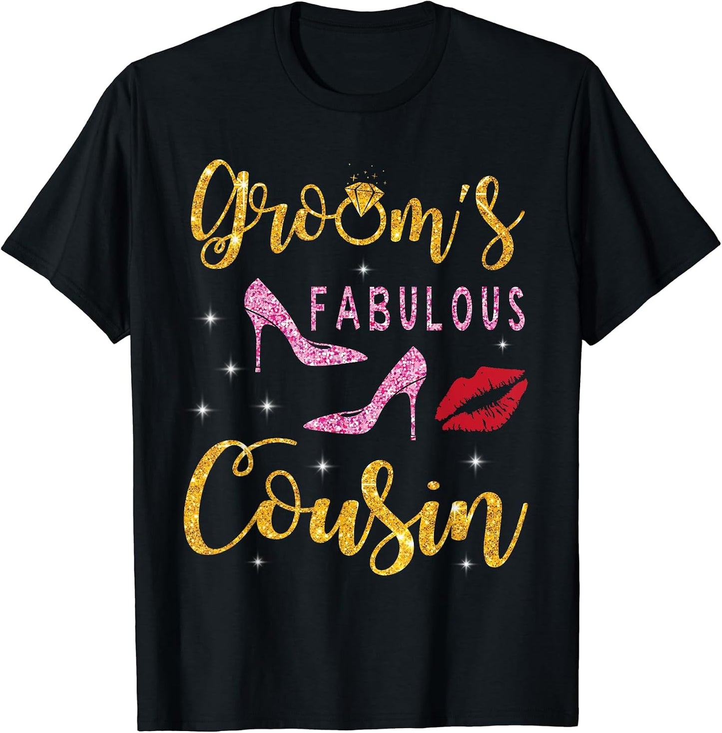 Groom's Fabulous Cousin Happy Wedding Married Memory Day