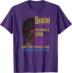 Gemini I Have 3 Sides Zodiac Sign