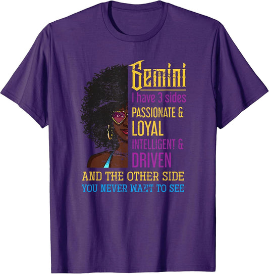 Gemini I Have 3 Sides Zodiac Sign