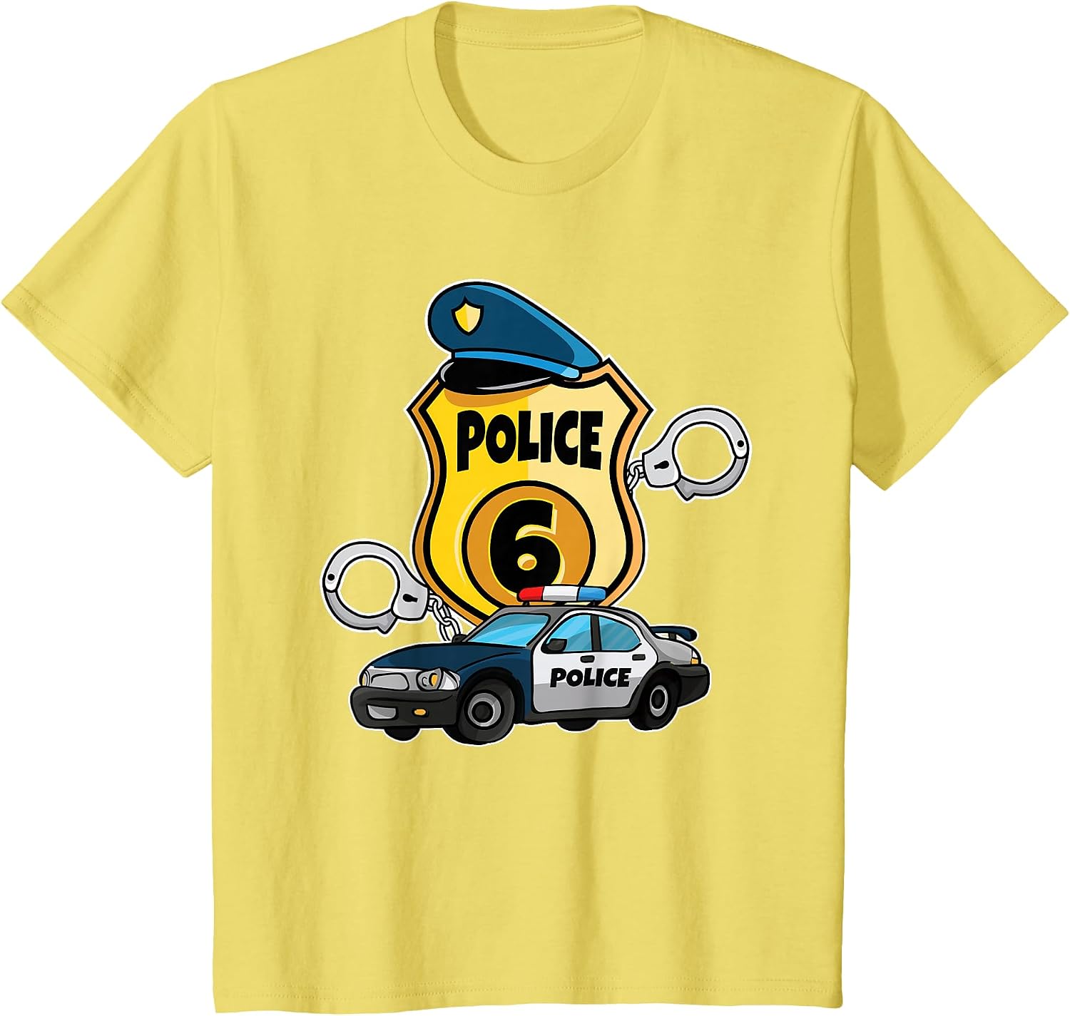 Kids 6 Years Old Kids Policeman I Police Costume 6th Birthday