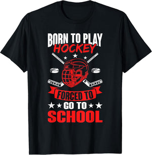 Funny Kids Born To Play Hockey Forced To Go To Schools