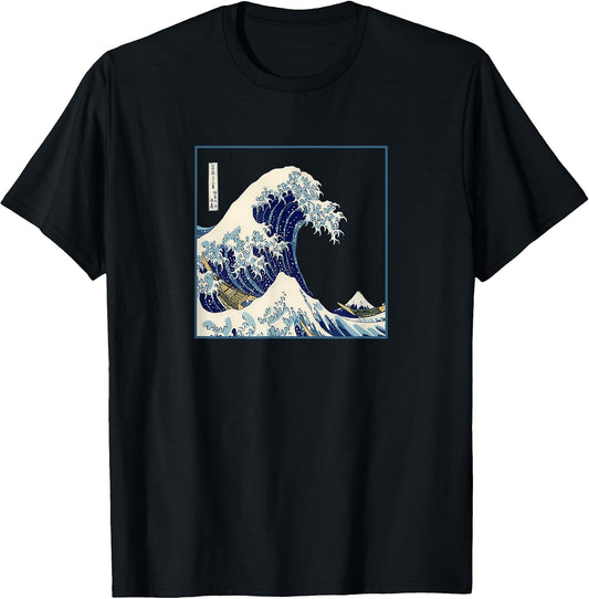 Kanagawa Japanese Art The Great Wave Vintage Aesthetic