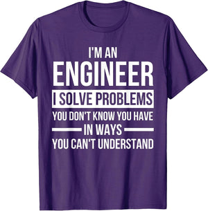 I am an engineer and solve problems you didn't know