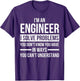 I am an engineer and solve problems you didn't know