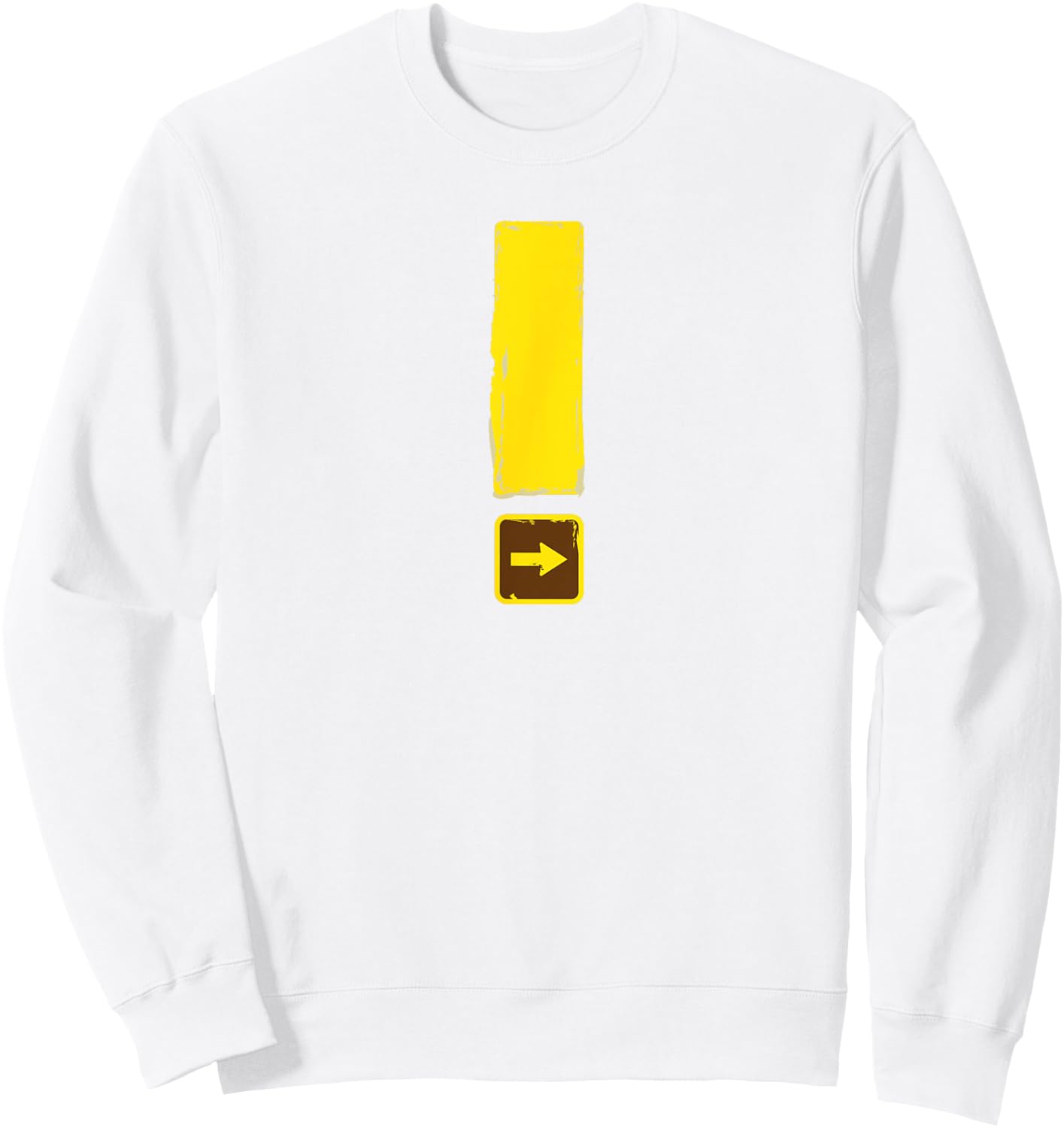 Milton Press Ice Age Trail Hiking Sweatshirt - Sweatshirt | White