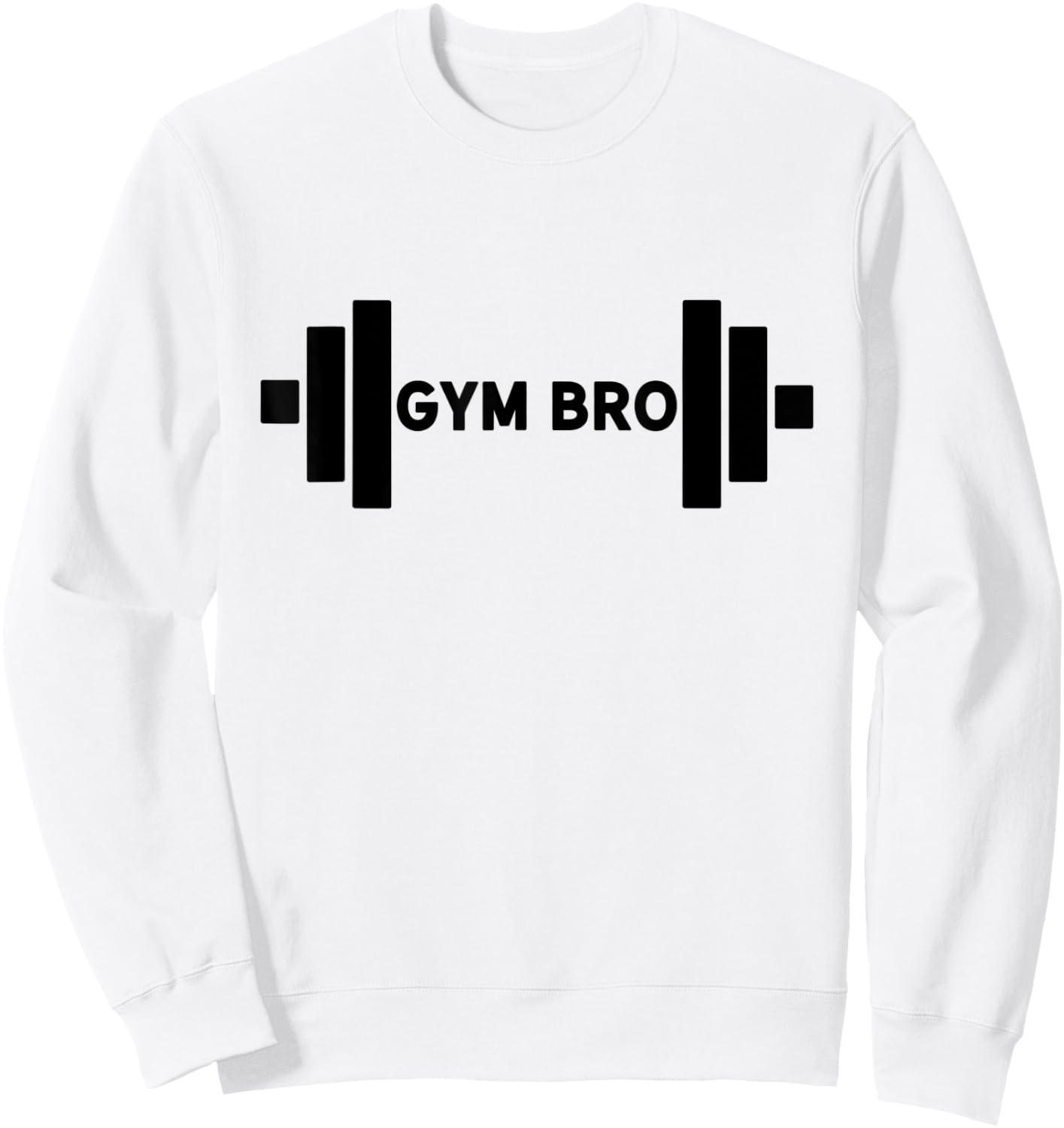 Awesome Weight Lifting Work Out Athletic Gym Bro Sweatshirt - Sweatshirt | White