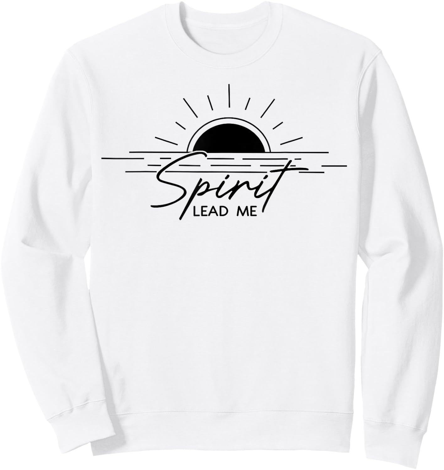Spirit Lead Me Sweatshirt - Sweatshirt | White