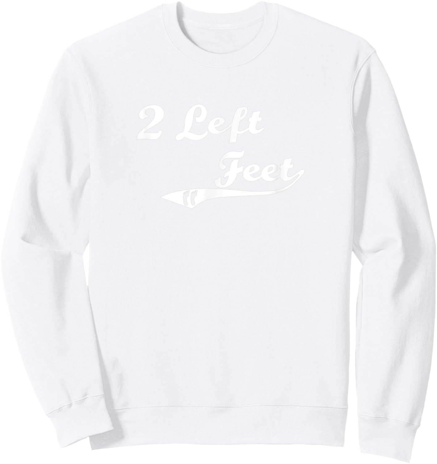 2 Left Feet - Soccer Sweatshirt - Sweatshirt | White