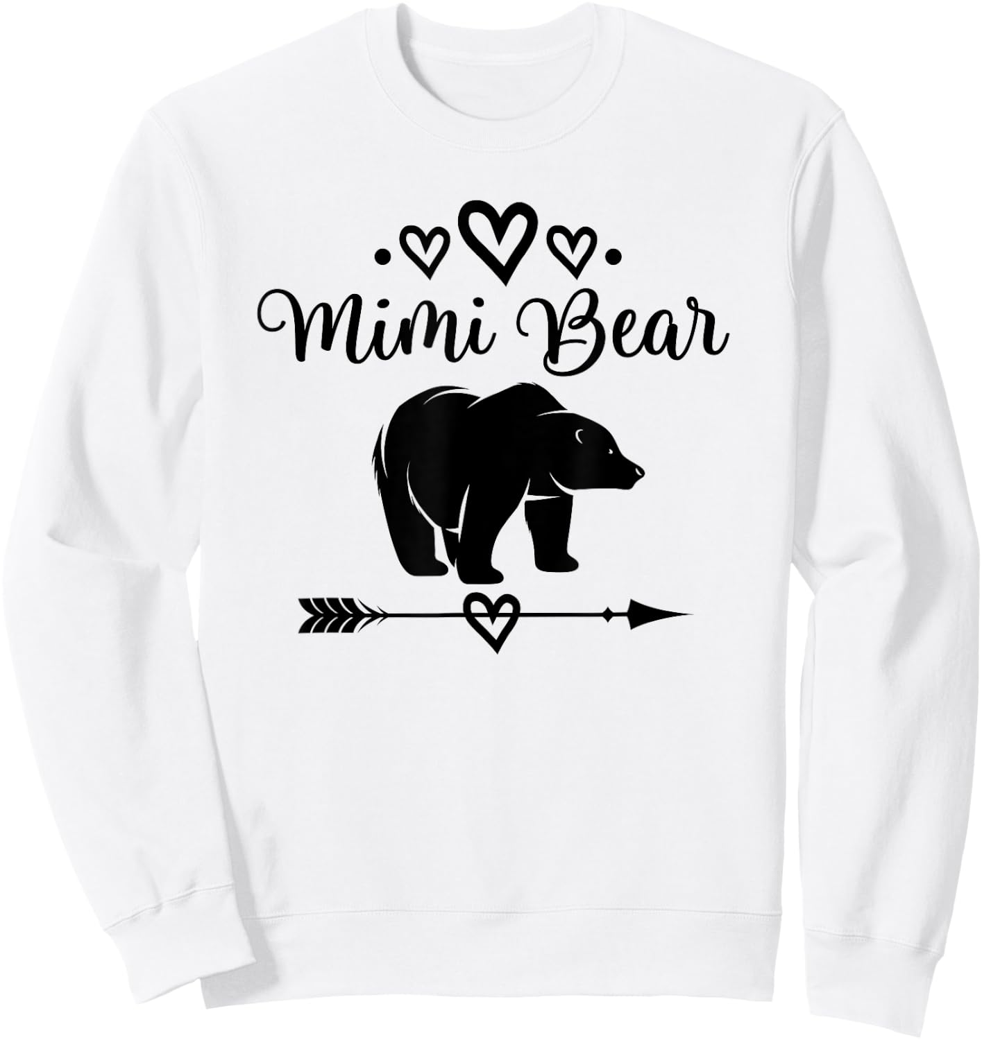 Mimi Bear Grandmother Sweatshirt - Sweatshirt | White