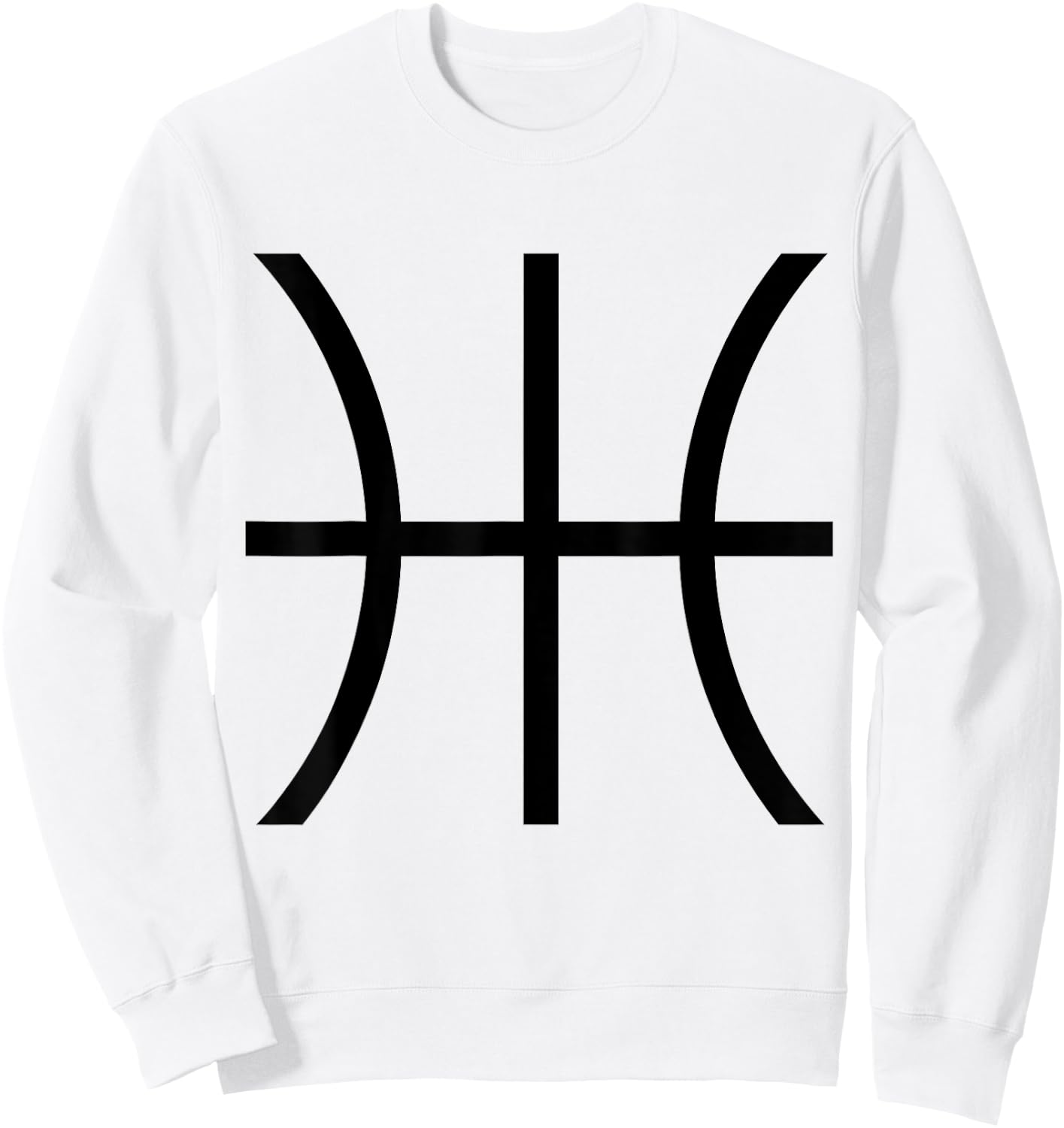 Easy Halloween Basketball Costume Sweatshirt - Sweatshirt | White