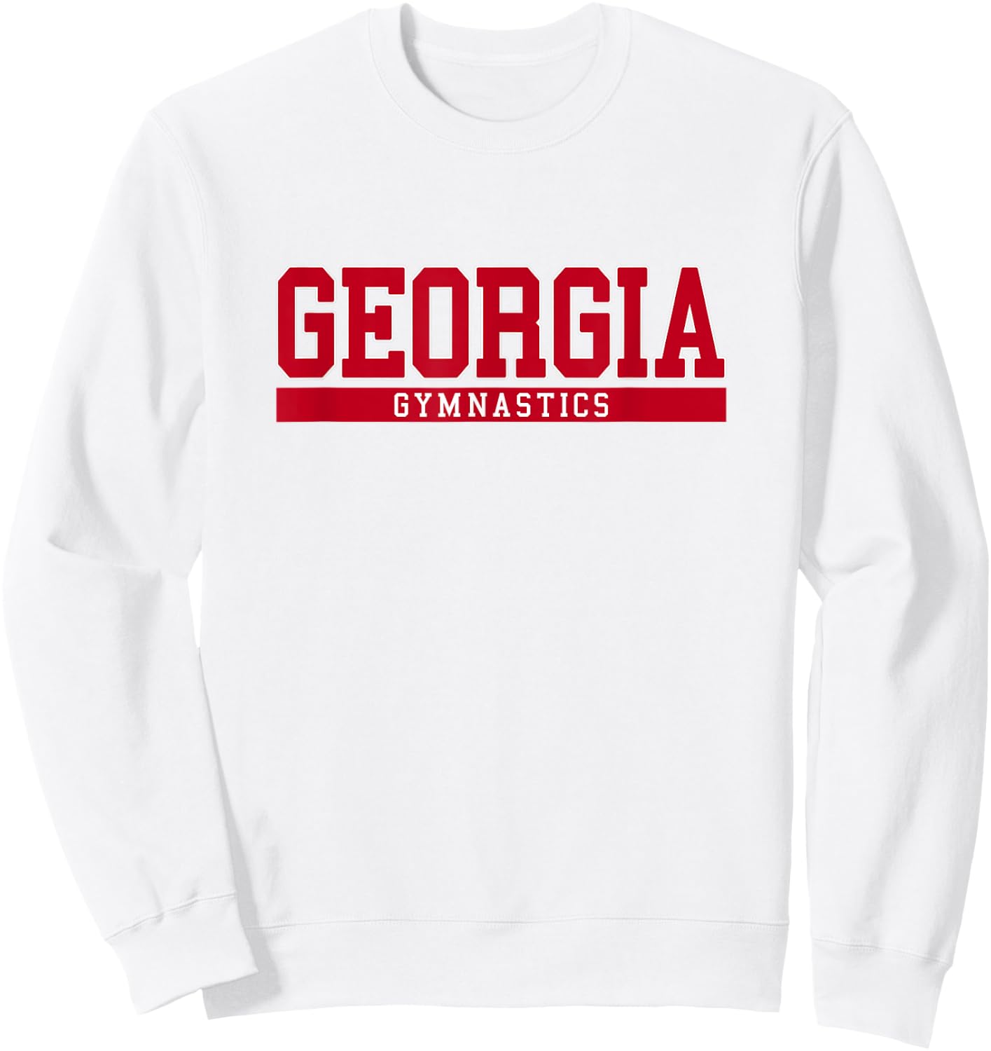 Georgia Gymnastics Sweatshirt - Sweatshirt | White