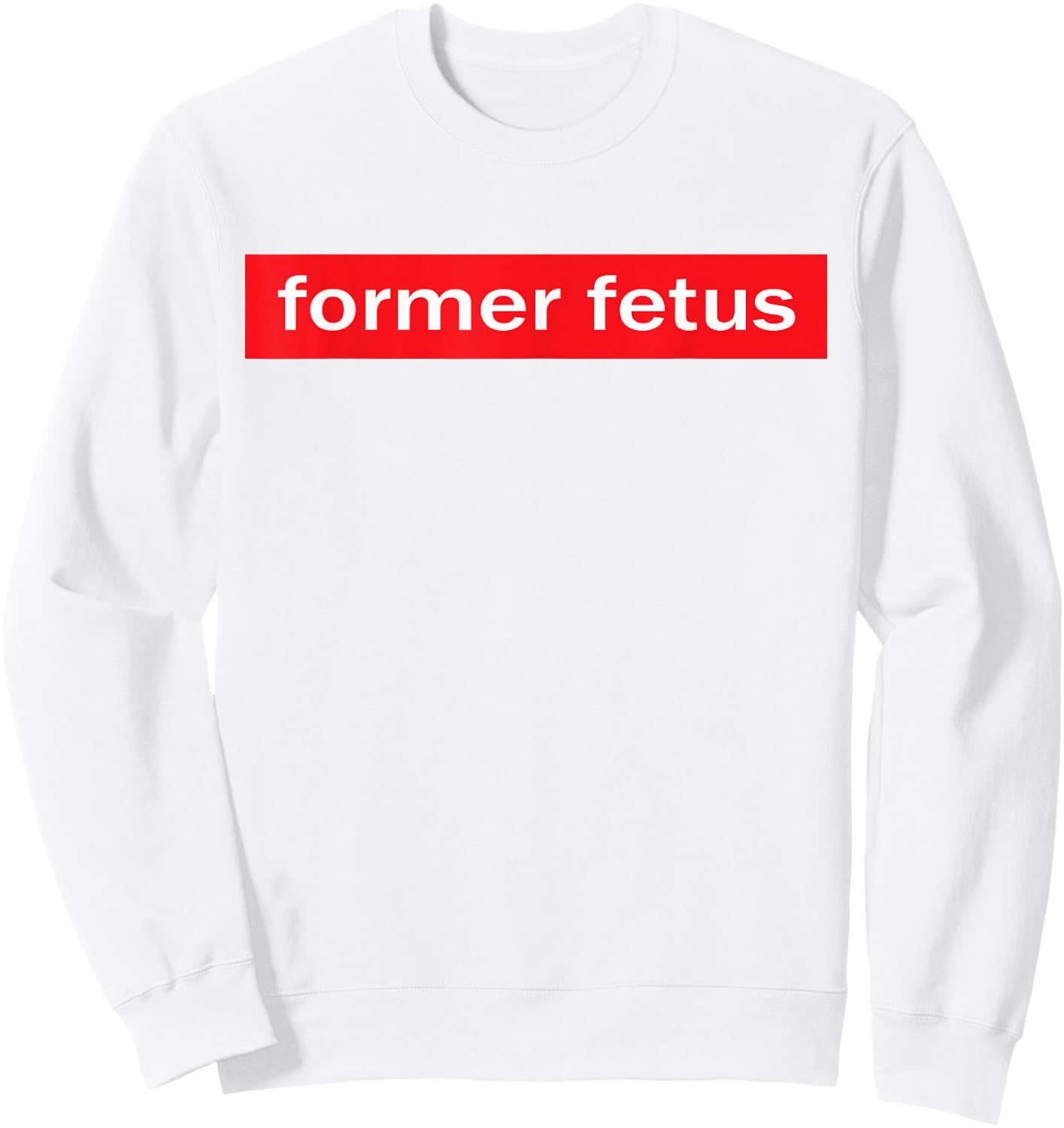 Former Fetus Sweatshirt - Sweatshirt | White