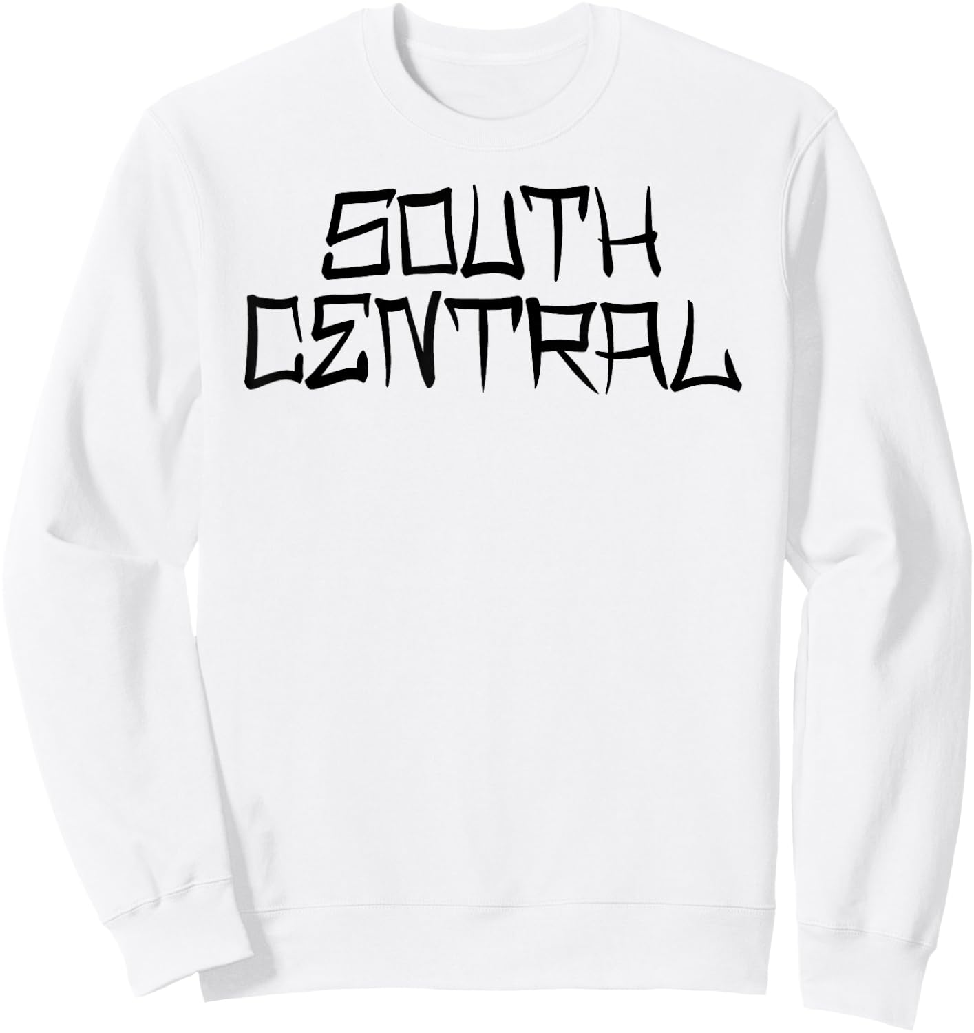 South Central Los Angeles Street LA Slauson Crenshaw 323 LA Sweatshirt - Sweatshirt | White