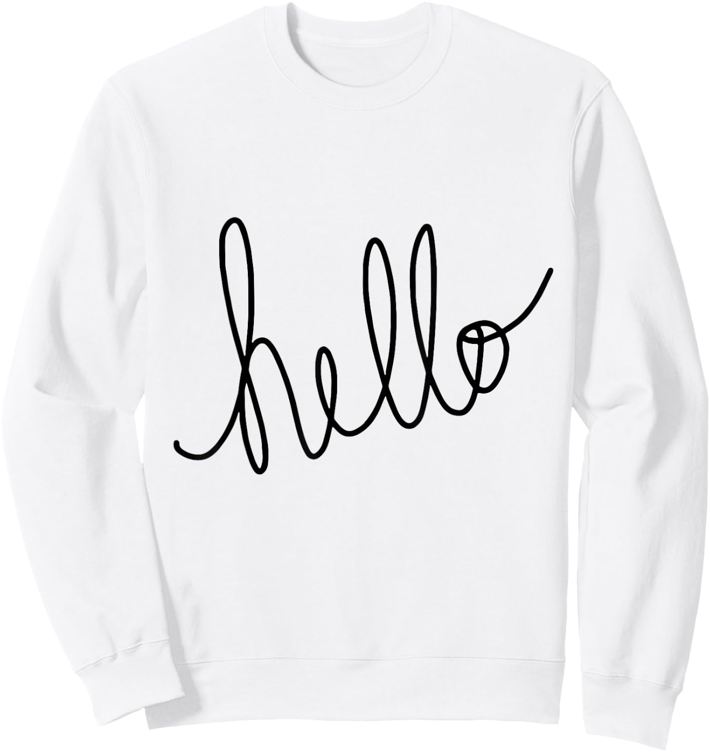 Hello Sweatshirt - Sweatshirt | White