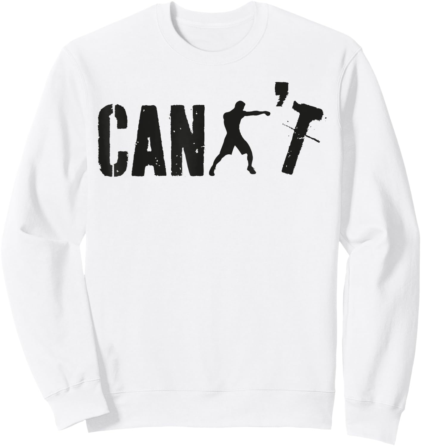 Can't Funny Boxing Coach Boxing Trainer Boxer Player Lover Sweatshirt - Sweatshirt | White