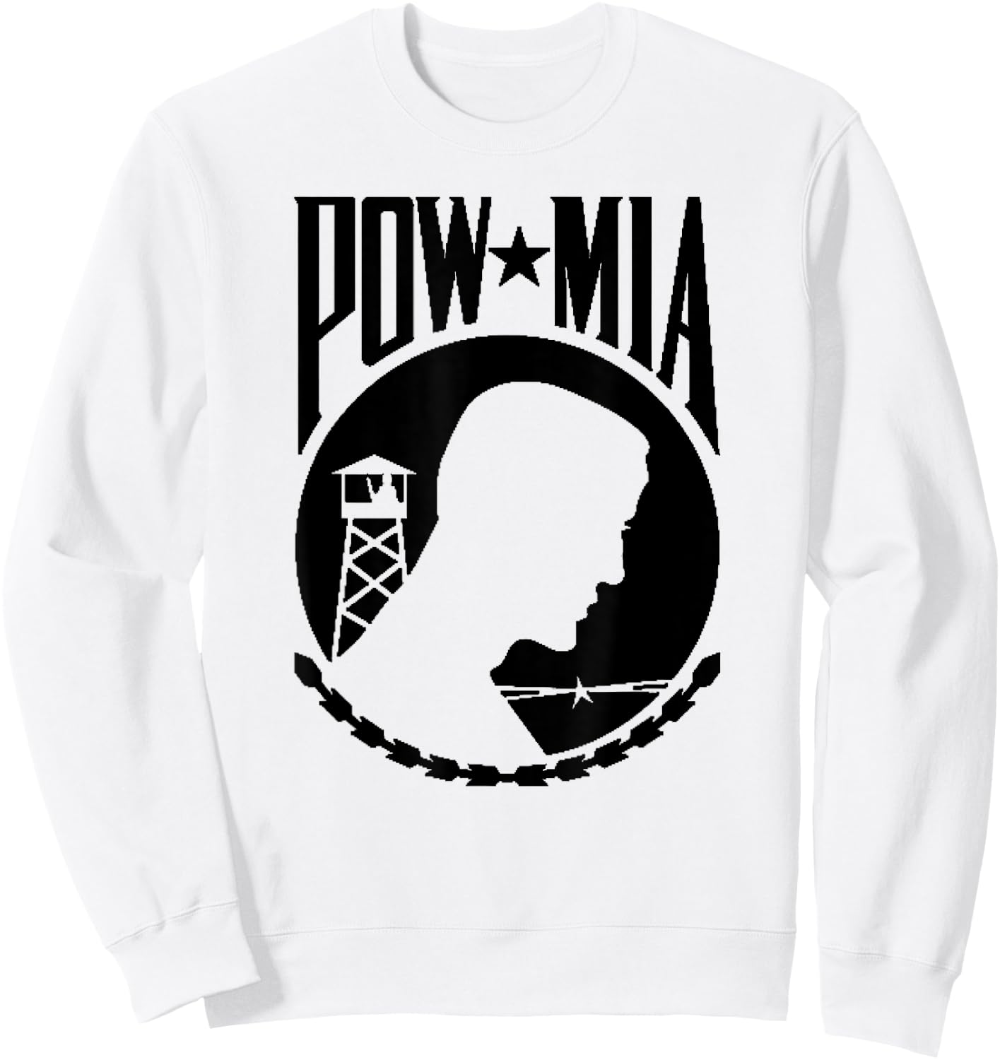 Powmia Pow Mia Sweatshirt - Sweatshirt | White