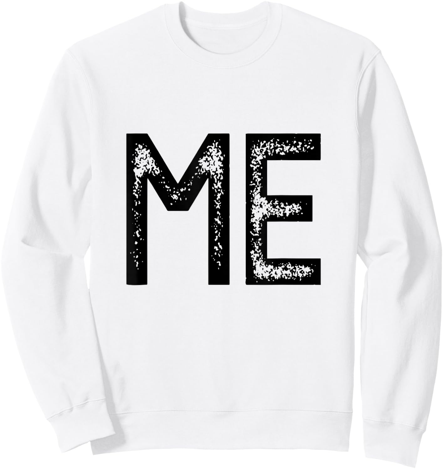 Mom Dad and Son Daughter Matching Funny Me & Mini Me Sweatshirt - Sweatshirt | White