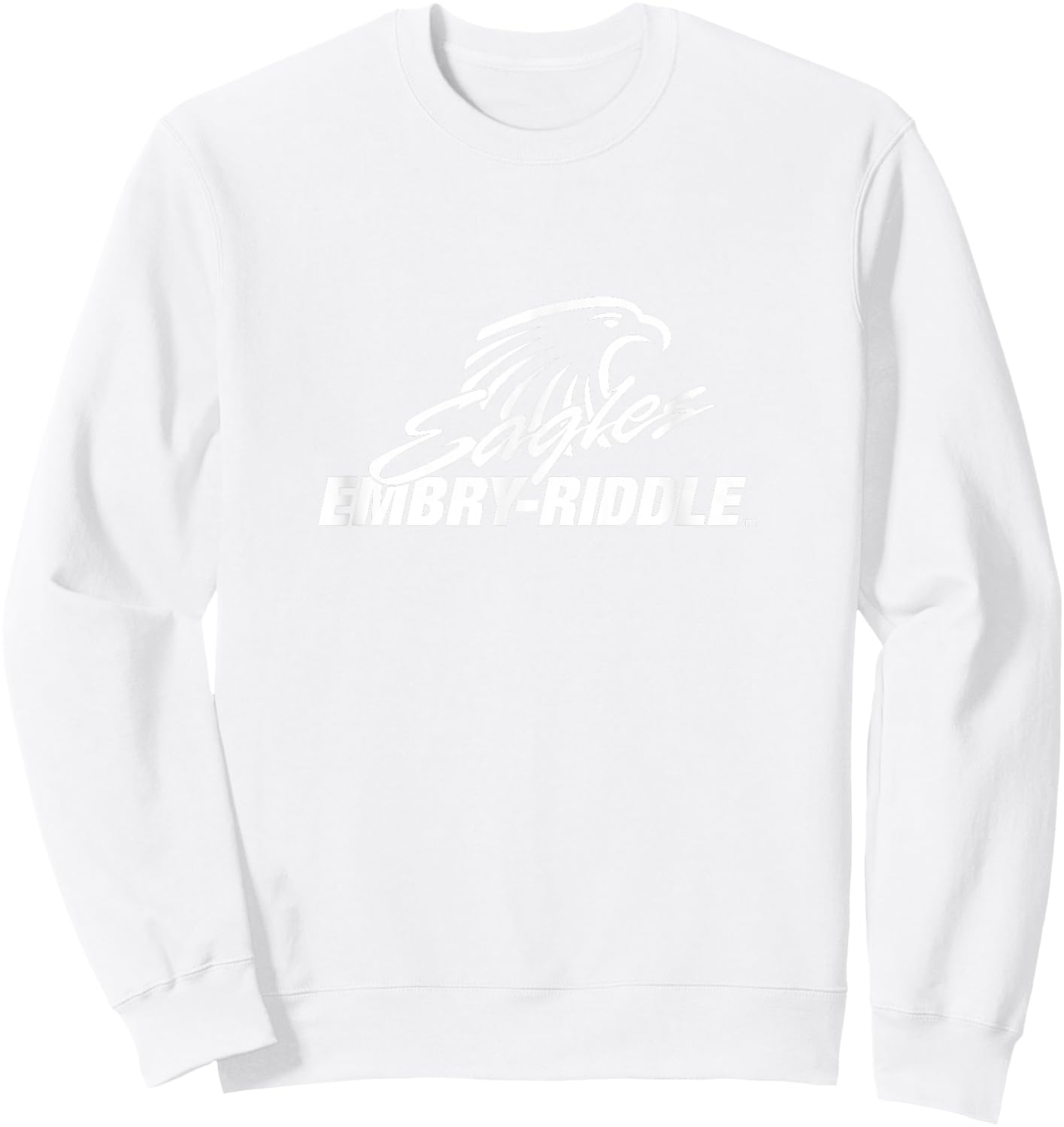 Embry Riddle Eagles | Official NCAA University | TDYERUD1 Sweatshirt - Sweatshirt | White