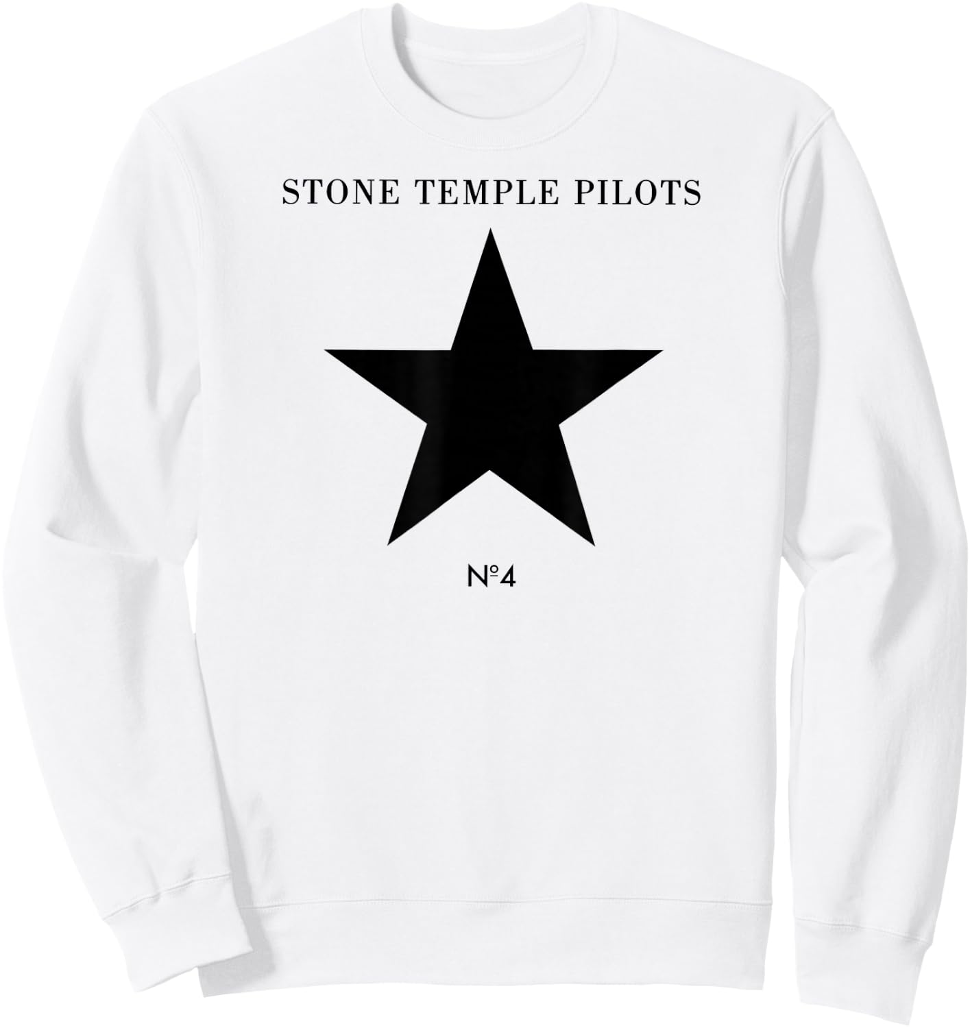 Stone Temple Pilots - No. 4 White Sweatshirt - Sweatshirt | White