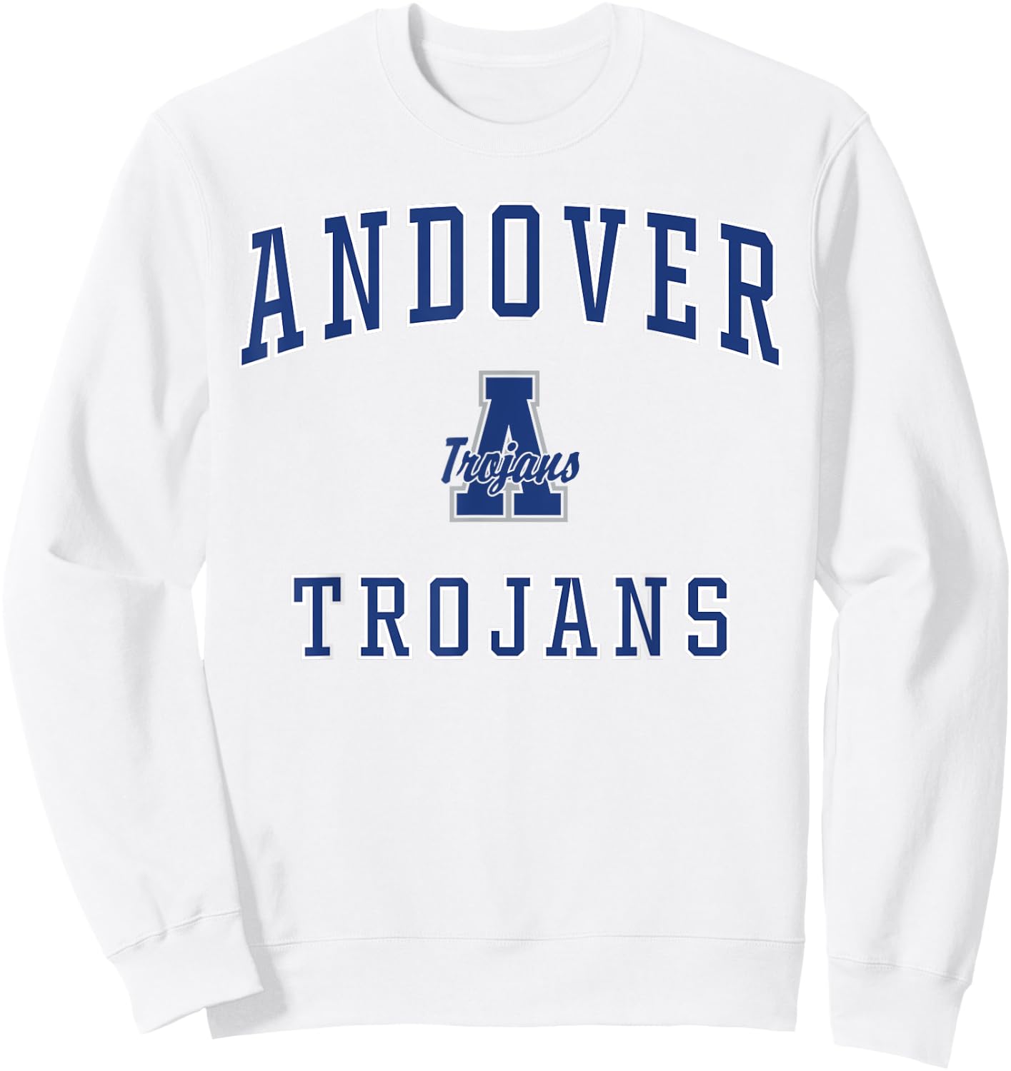 Andover High School Trojans Sweatshirt - Sweatshirt | White