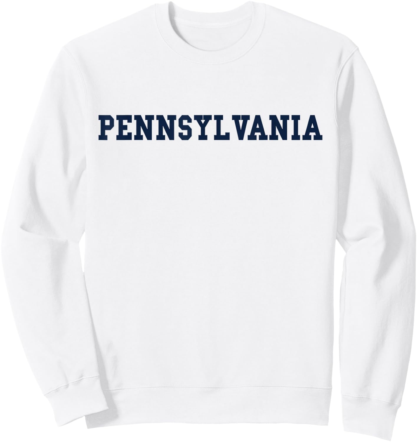 Graphic Apparel Co. - PENNSYLVANIA - Classic Sweatshirt - Sweatshirt | White