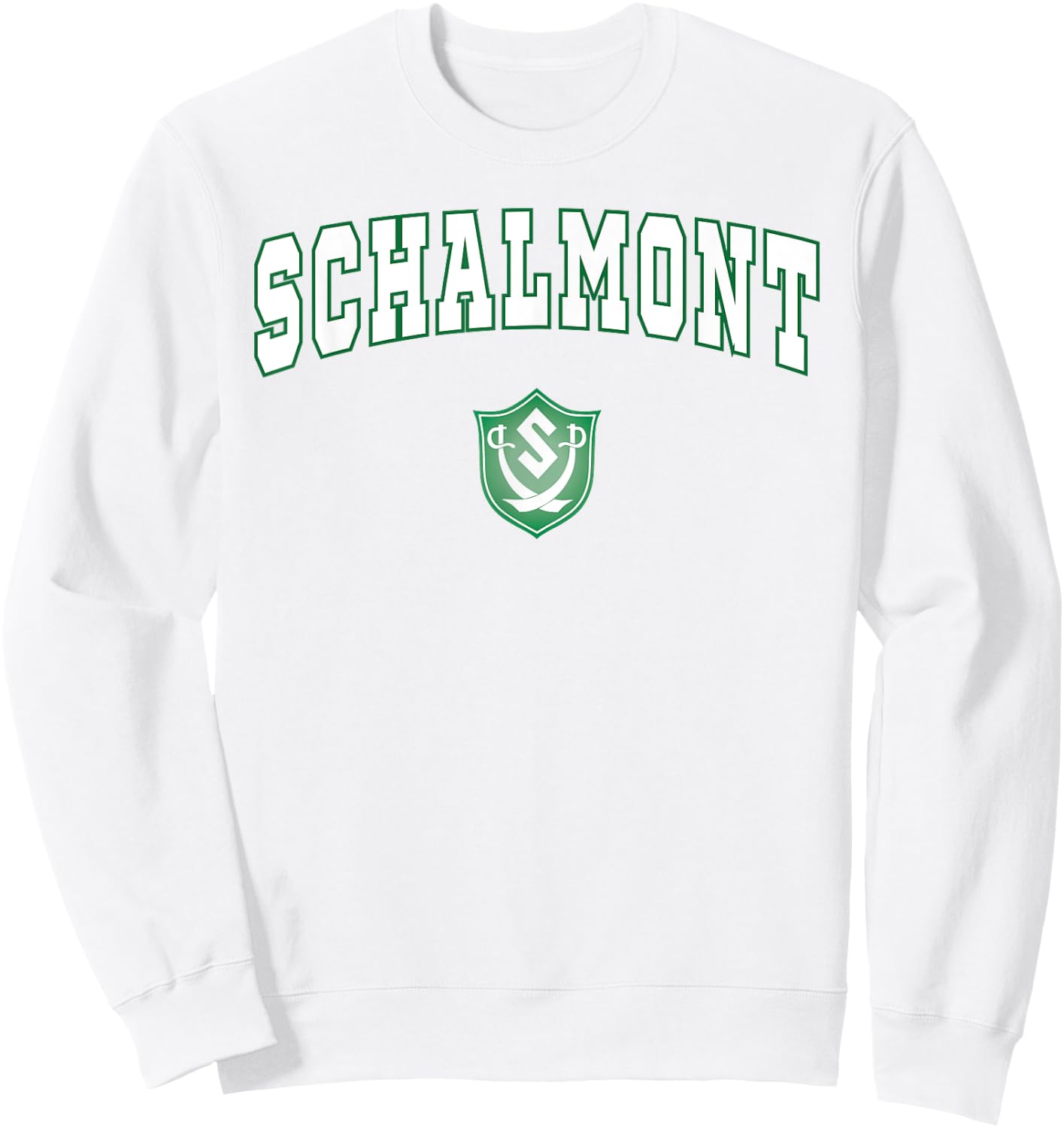 Schalmont High School Sabres Sweatshirt - Sweatshirt | White