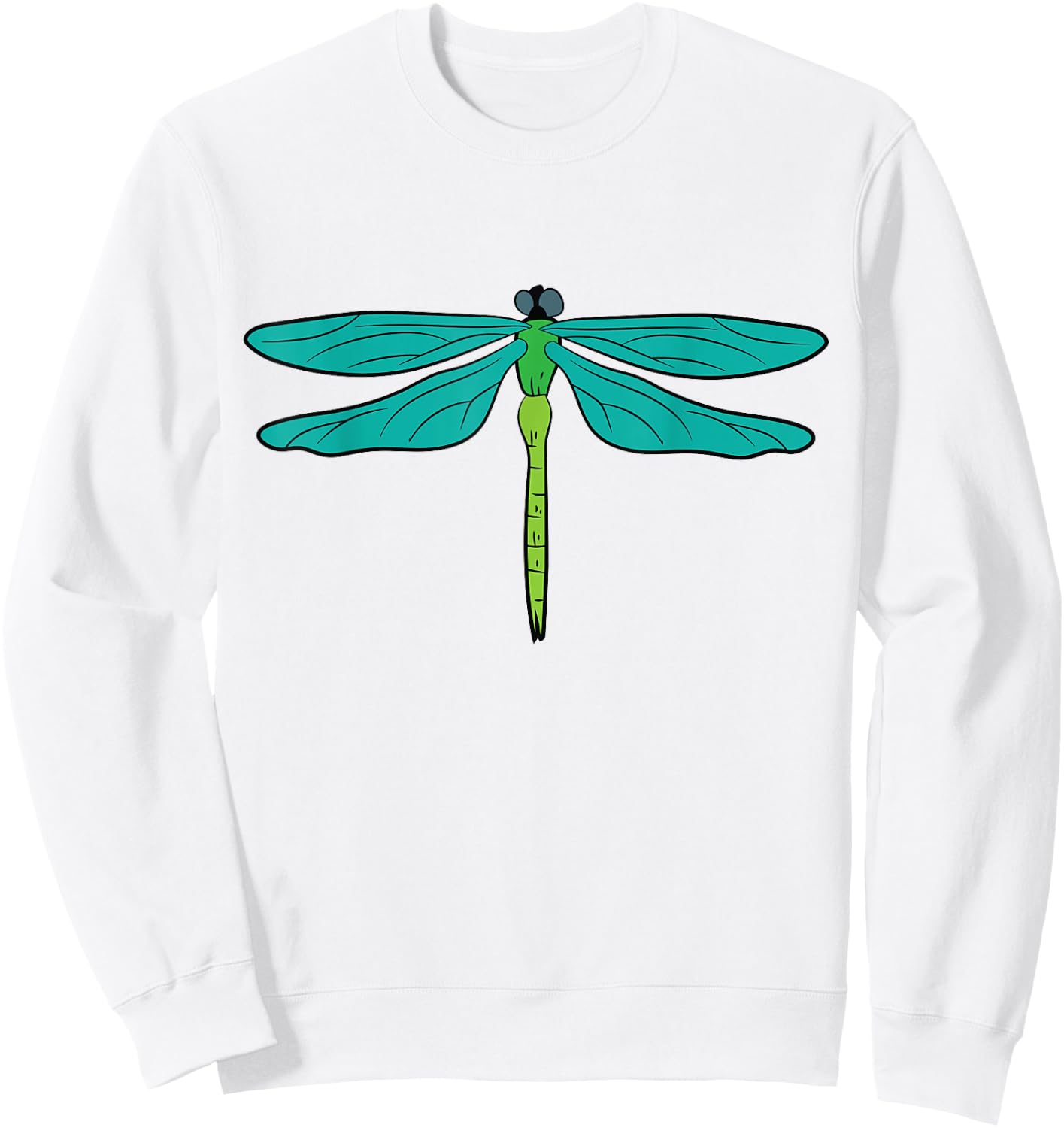 Cute Dragonfly Lover Gift Dragon Fly Dragonflies Sweatshirt - Sweatshirt | White
