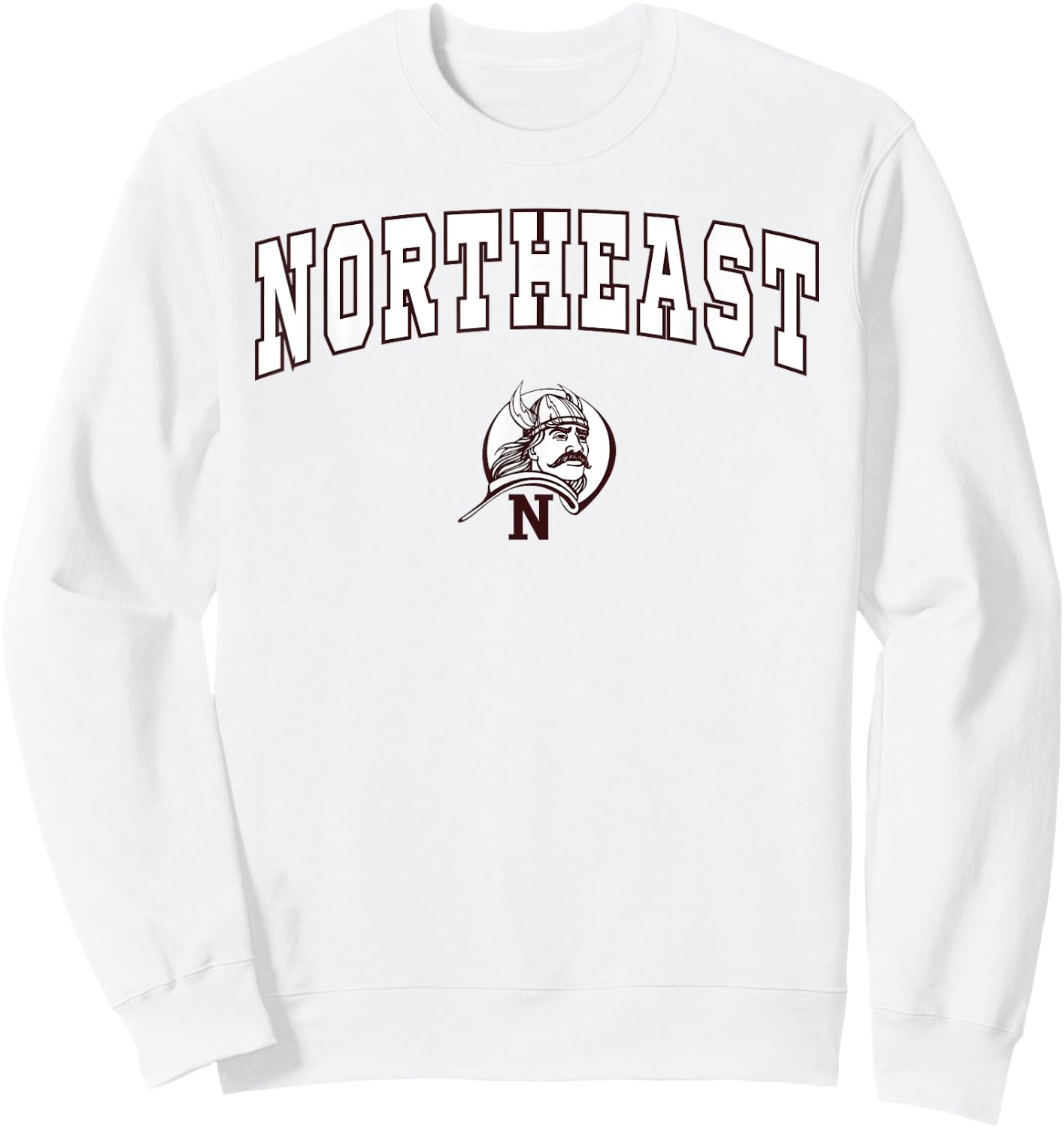 Northeast High School Vikings Sweatshirt - Sweatshirt | White