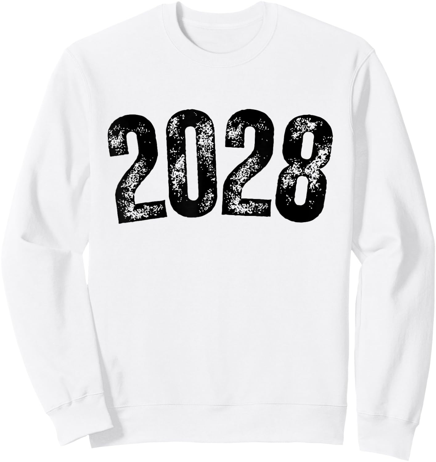 Vintage Senior 2028 Class of 2028 First Day Of School 2028 Sweatshirt - Sweatshirt | White