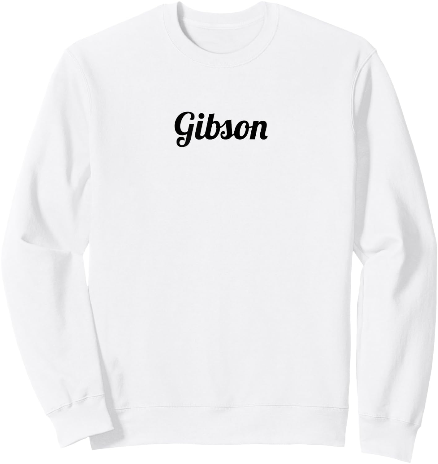 Top That Says The Name Gibson Cute Adults Kids Graphic Sweatshirt - Sweatshirt | White