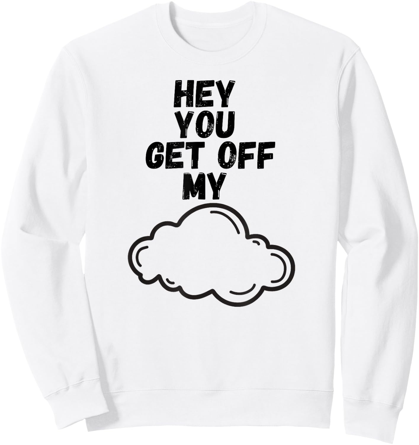 Hip hop lyrics method Sweatshirt - Sweatshirt | White