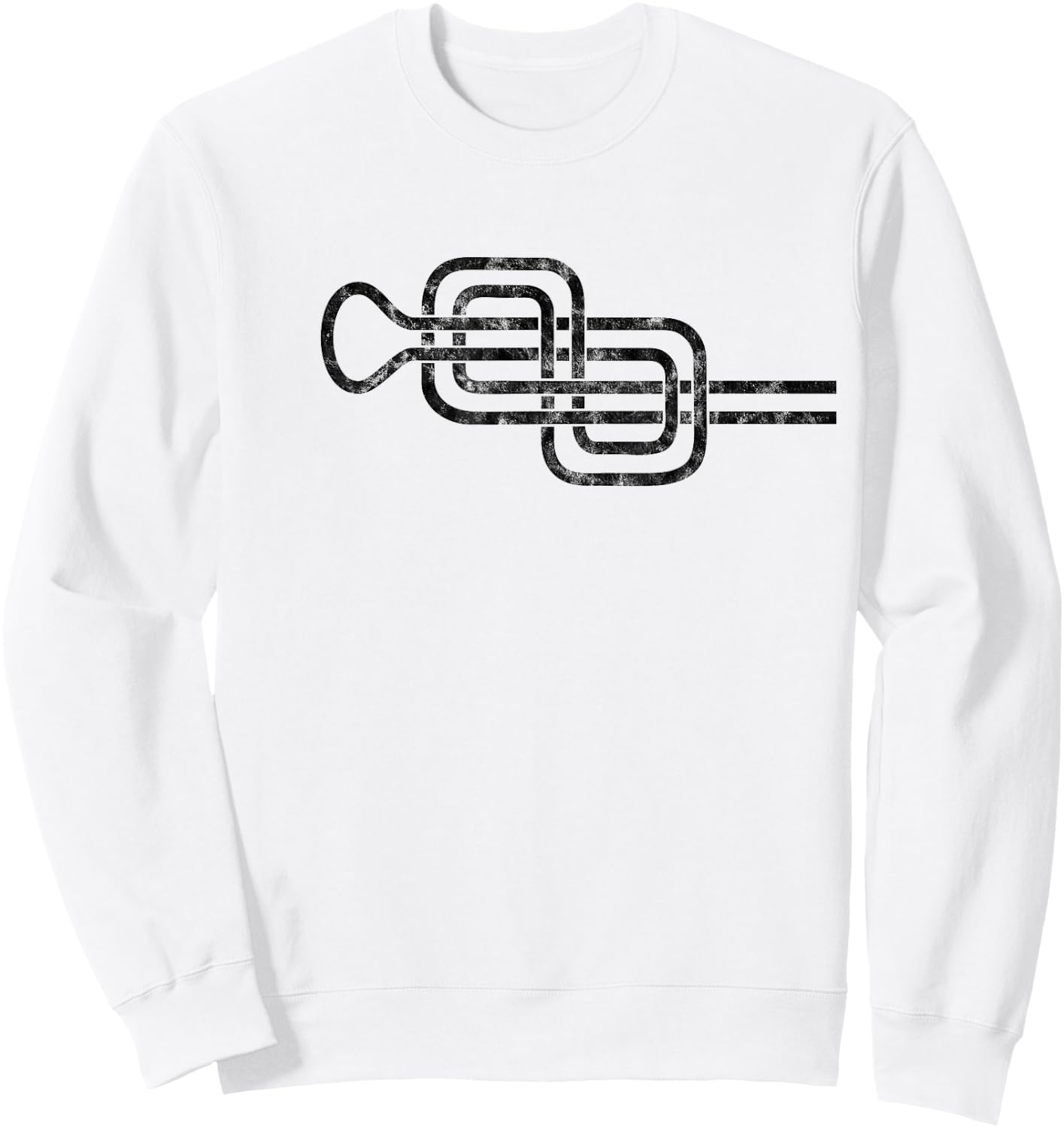 Figure eight knot, climbing, rescue, climbing rope, alpine Sweatshirt - Sweatshirt | White