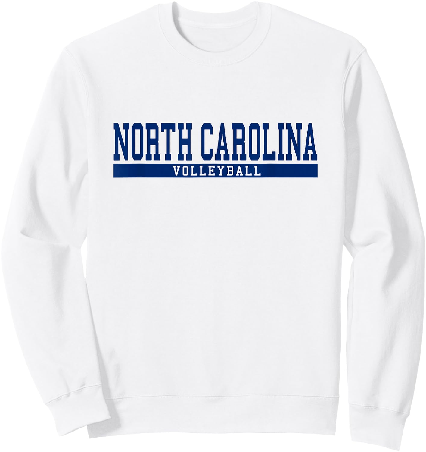North Carolina Volleyball Sweatshirt - Sweatshirt | White