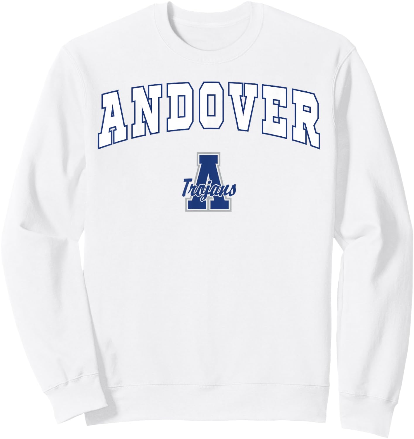 Andover High School Trojans Sweatshirt - Sweatshirt | White