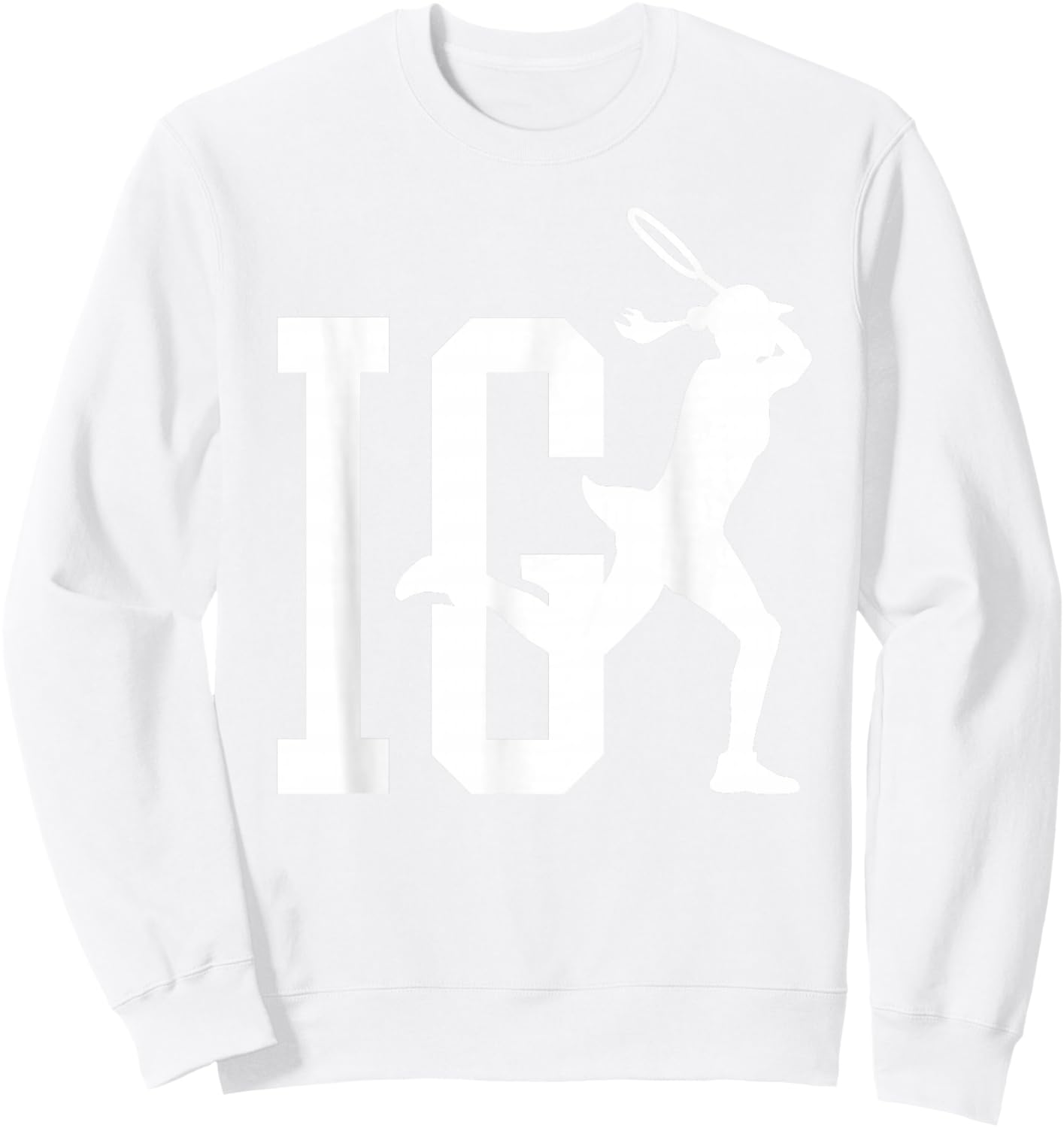 Iga Polish Tennis Player Poland Fan Club Team Two Sided Gear Sweatshirt - Sweatshirt | White
