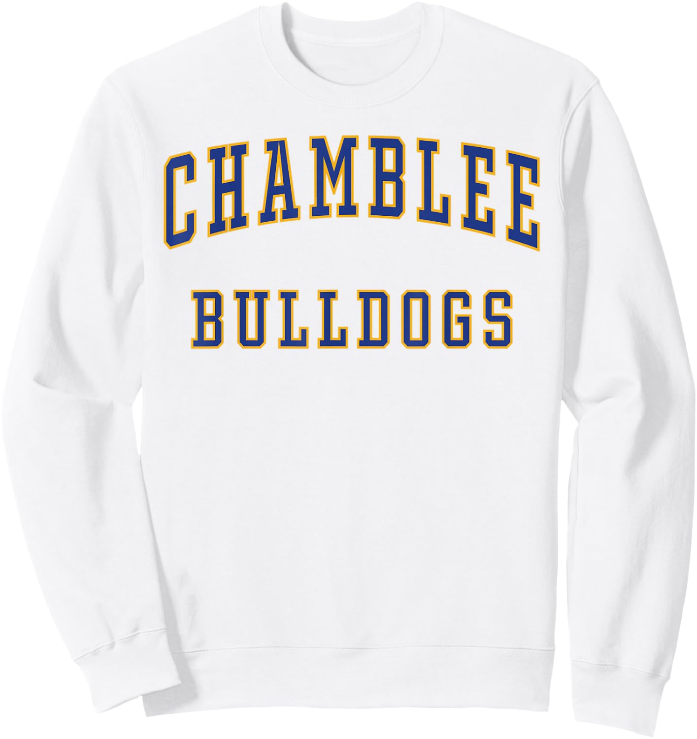 Chamblee High School Bulldogs Sweatshirt - Sweatshirt | White