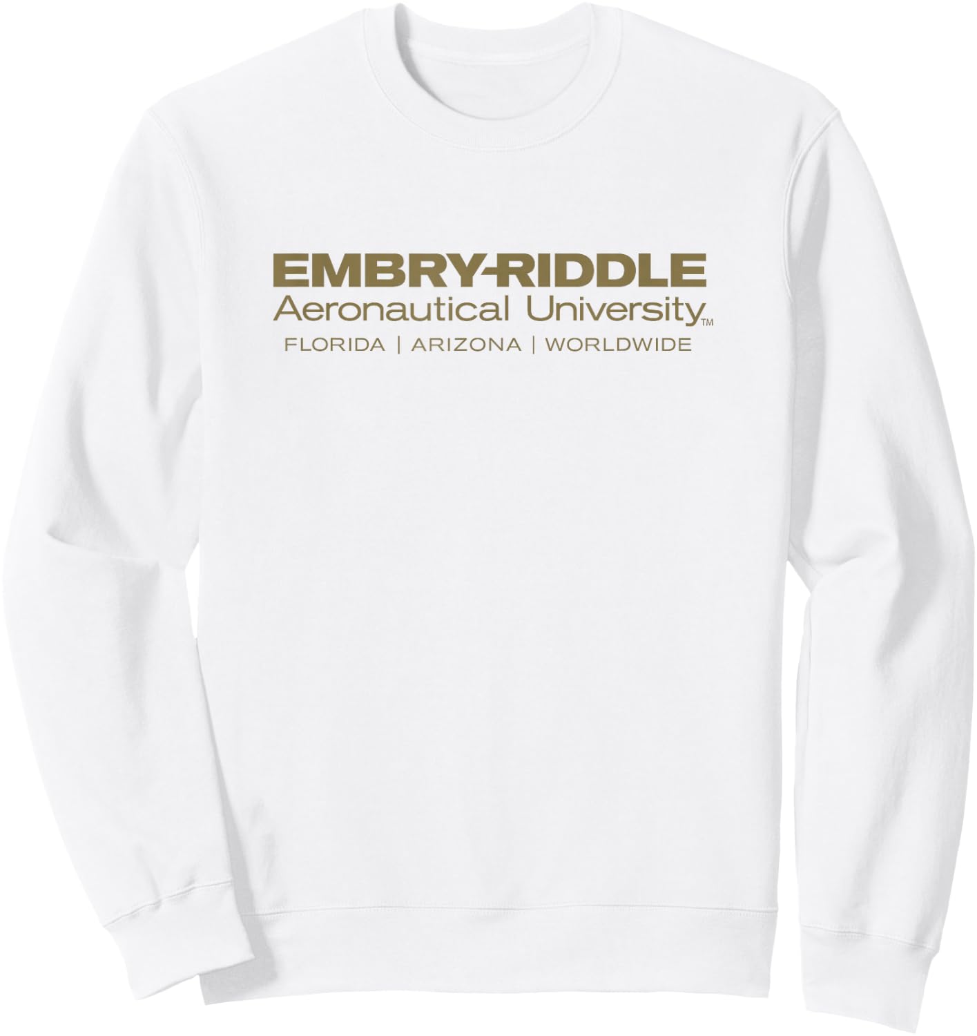 Embry Riddle Eagles | Official NCAA Worldwide | PPERAUW03 Sweatshirt - Sweatshirt | White