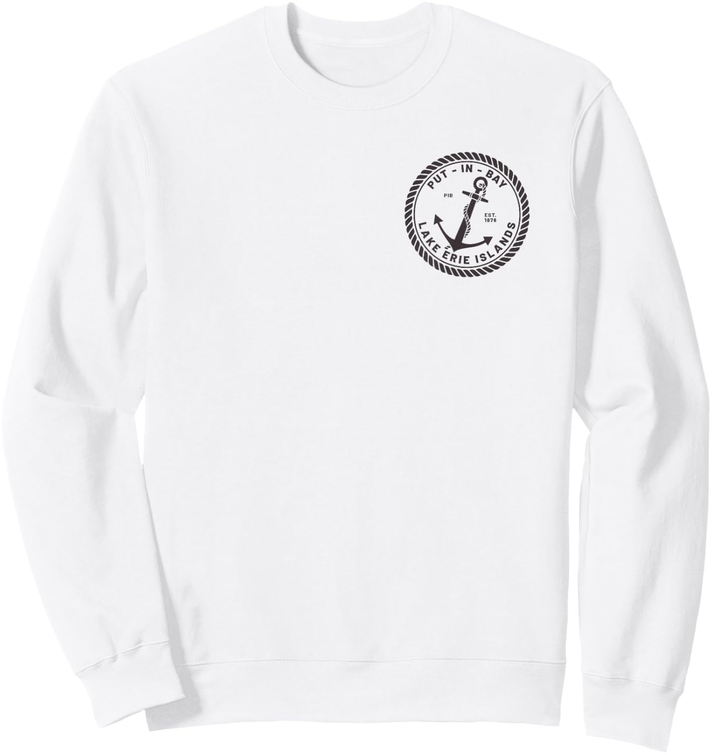 Put In Bay Ohio Lake Erie Islands Sweatshirt - Sweatshirt | White