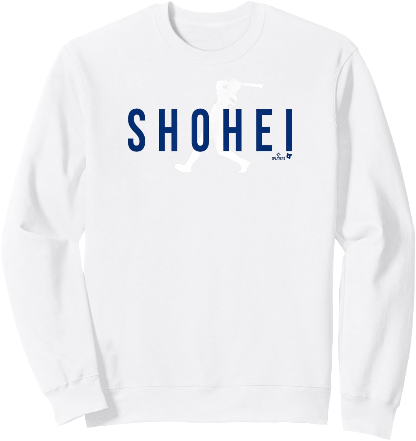Shohei Ohtani - Silhouette Swing - Los Angeles Baseball Sweatshirt - Sweatshirt | White