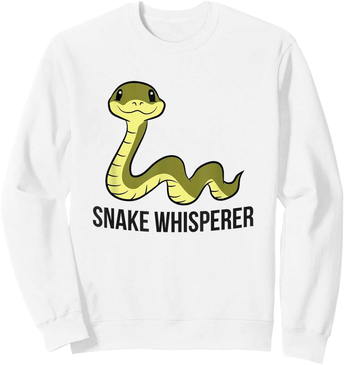 Snake Whisperer Reptile Snake Owner Love Snakes Sweatshirt - Sweatshirt | White
